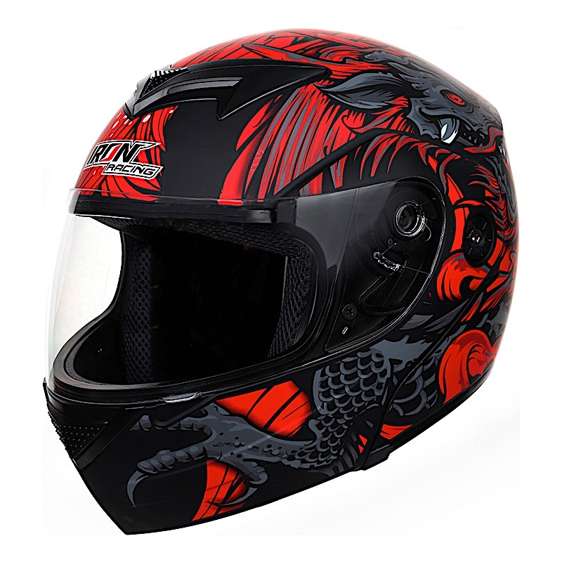 CASCO ABATIBLE IR108 DOT DRAGON MATE L