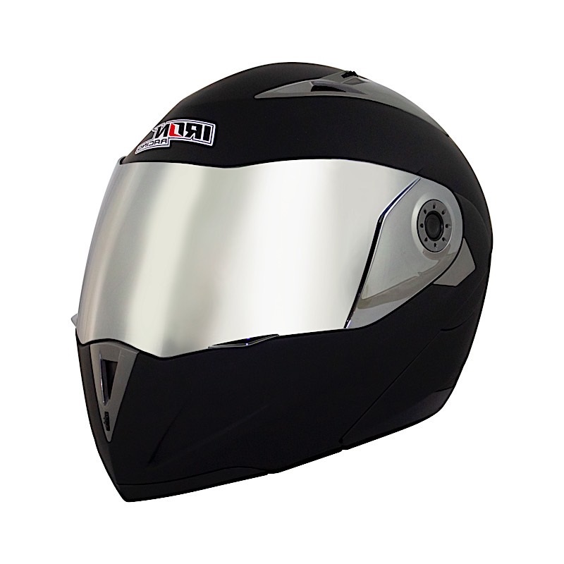 CASCO ABATIBLE DOBLE MICA DOT NEGRO MATE L