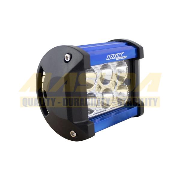 FARO AUXILIAR HYPER LEDS IR-1810 8-80V 18W  6000K 1200LM AZUL