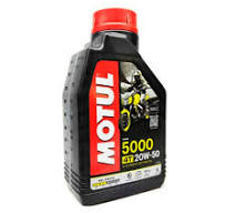 ACEITE MOTUL 5000 20W50 4T SEMISINTETICO