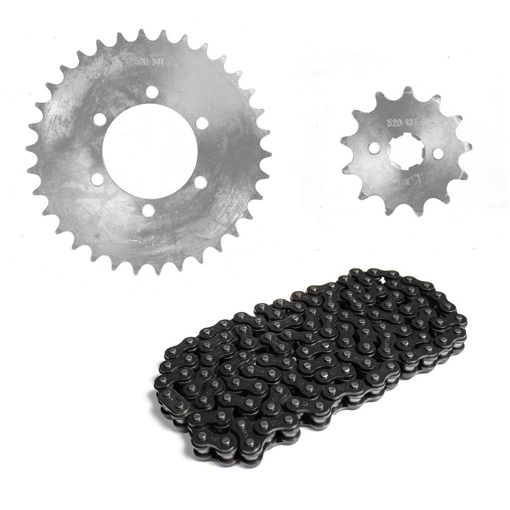 KIT DE SPROCKET 250Z 34*13 520HX120L