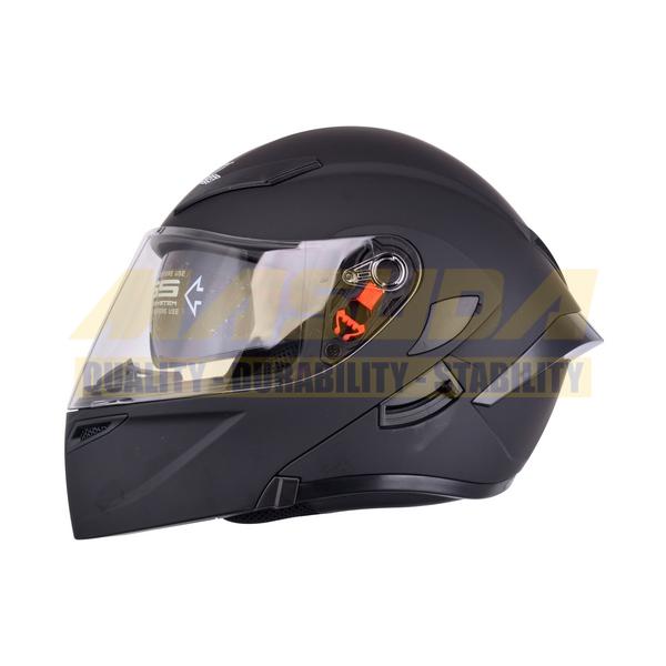 CASCO ABATIBLE IR DOT DARK PHOENIX NEGRO MATE M