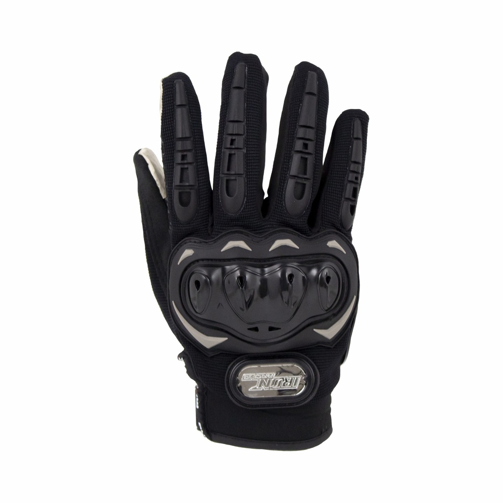 GUANTE P/MOTOCICLISTA TACTIL TOUCH PHOENIX NEGRO L