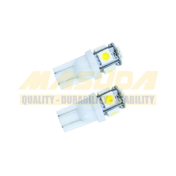 FOCO LED DE PELLIZCO T10/T13/T15 12V SISTEMA SMD ULTRA BRILLANTE LUZ BLANCA